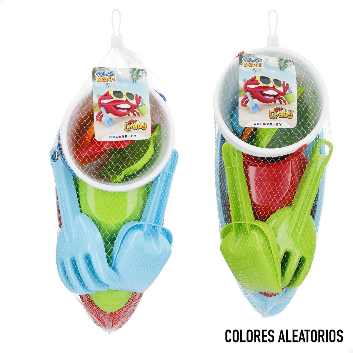 Set de jucării de plajă Colorbaby - Jucarii si jocuri, În aer liber și sport