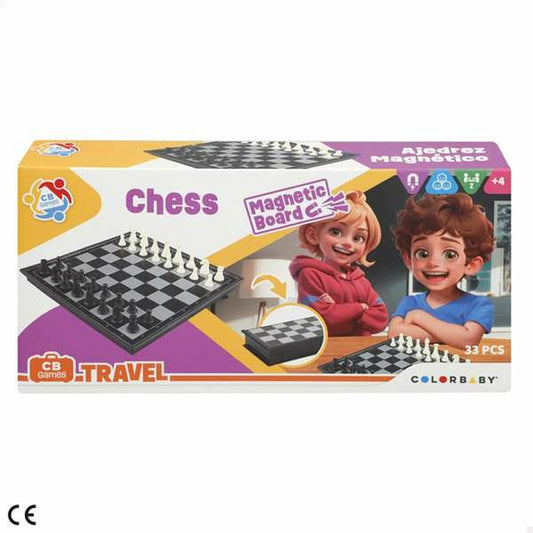 Șah Colorbaby 19 x 19 cm - Jucarii si jocuri, Jocuri și accesorii