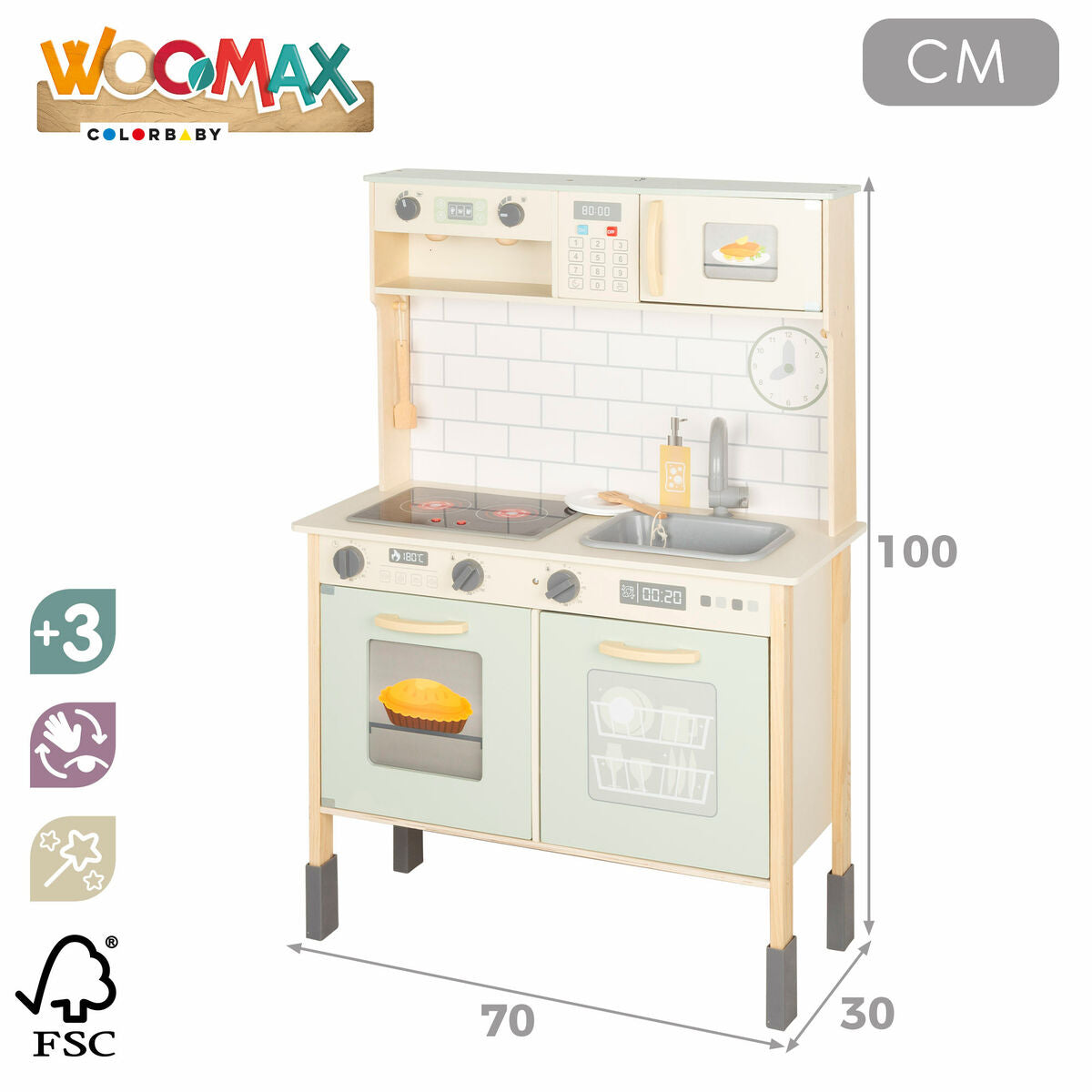 Accesorii pentru căsuțe de păpuși Woomax - Jucarii si jocuri, Imitații de jocuri