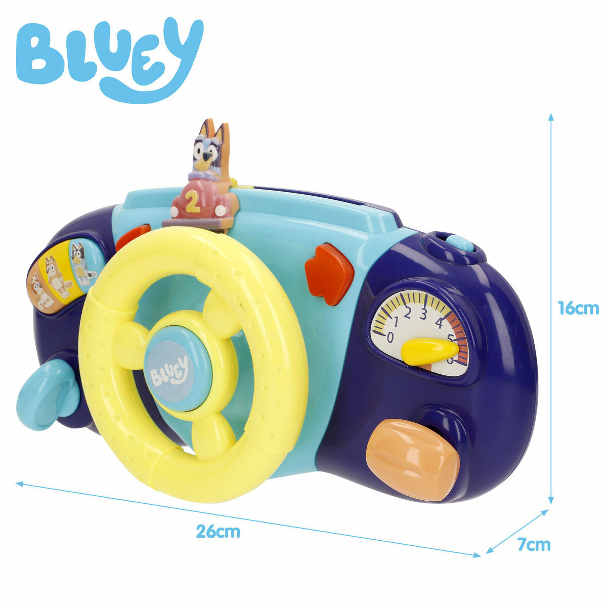 Volan Bluey Clickeez - Bebelus, Jucăriile copilăriei timpurii