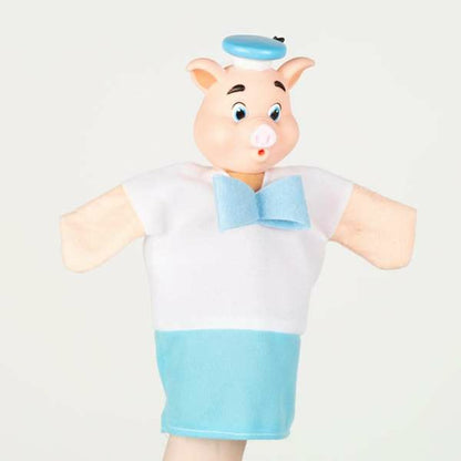 Marionetă de Pluș 3 Little Pigs - Jucarii si jocuri, Marionete și păpuși