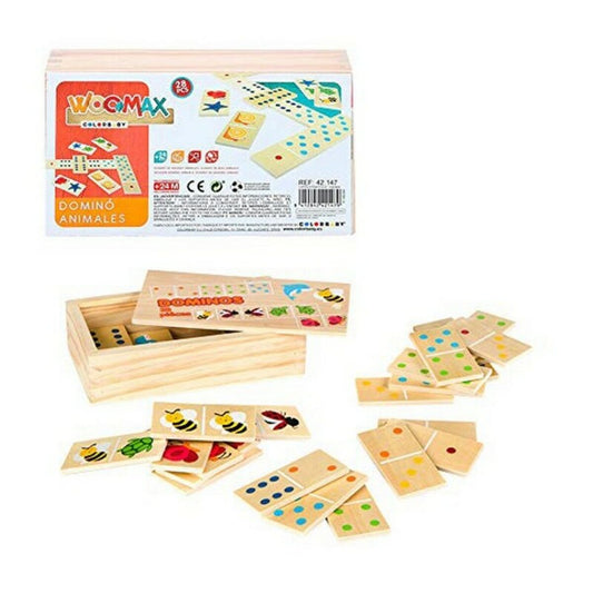 Domino Woomax 42147 28 pcs - Jucarii si jocuri, Jocuri și accesorii