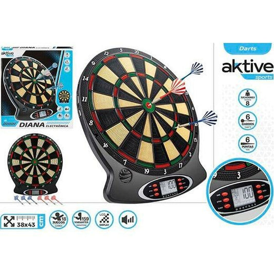 Darts electronic Aktive 38 x 43 cm - Sport și în aer liber, Darts și ținte