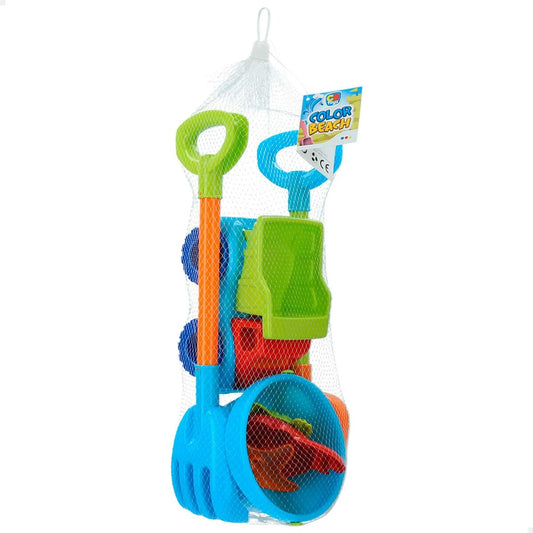 Set de jucării de plajă Colorbaby 18 cm Camion 7 Piese - Jucarii si jocuri, În aer liber și sport