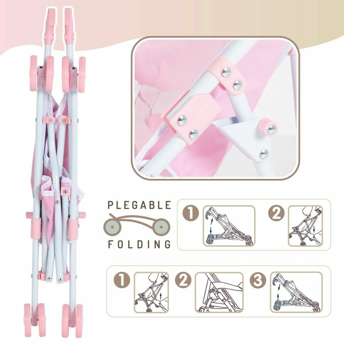 Accesorii pentru papusi Colorbaby 28 x 42 x 56 cm - Jucarii si jocuri, Păpuși și accesorii