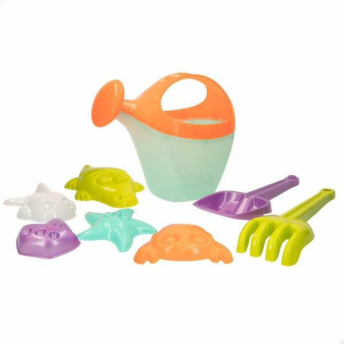 Set de jucării de plajă Colorbaby 27cm Multicolor - Jucarii si jocuri, În aer liber și sport