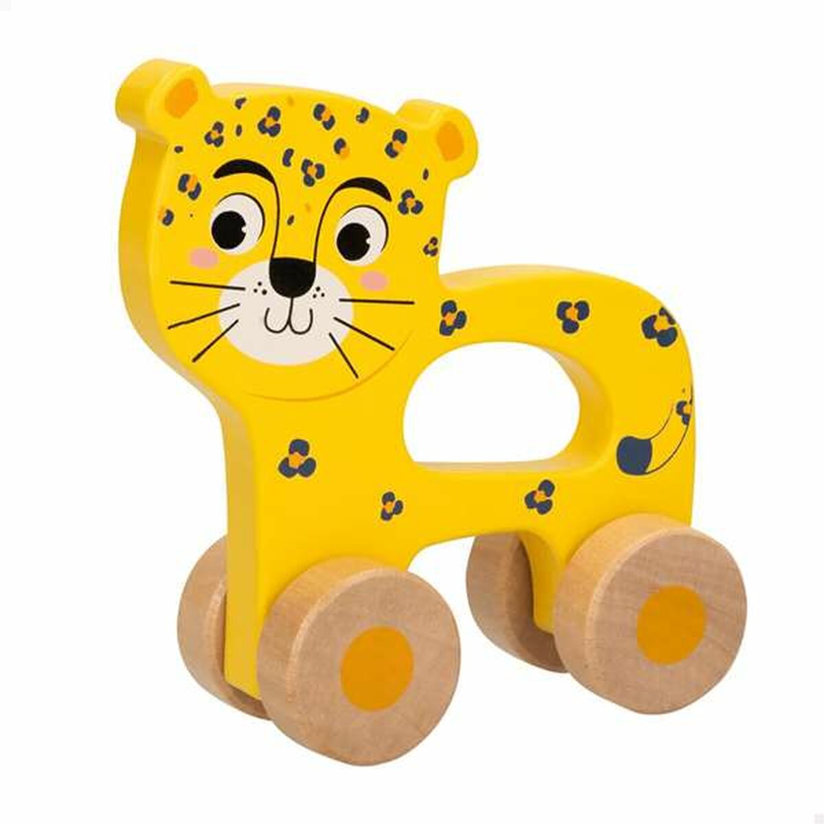 Jucărie de tras și împins Colorbaby 13 x 5 x 12,5 cm - Bebelus, Jucăriile copilăriei timpurii
