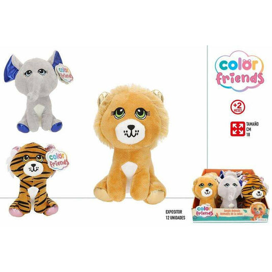 Jucărie de Pluș Colorbaby Animals 18 cm 1 Unități - Jucarii si jocuri, Jucării de pluș