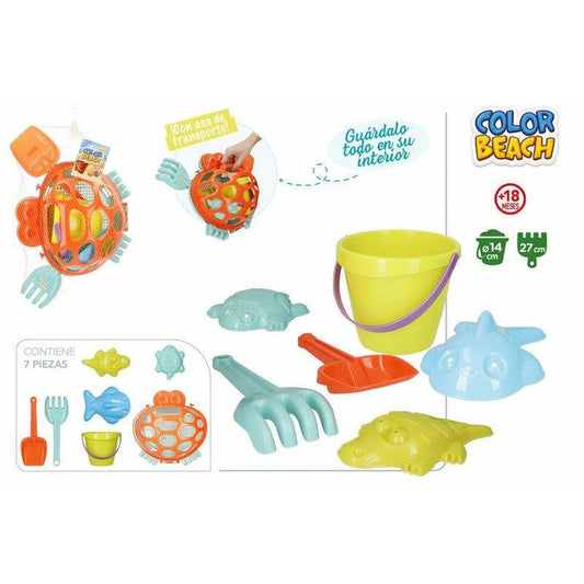 Set de jucării de plajă Colorbaby 14 cm - Jucarii si jocuri, În aer liber și sport