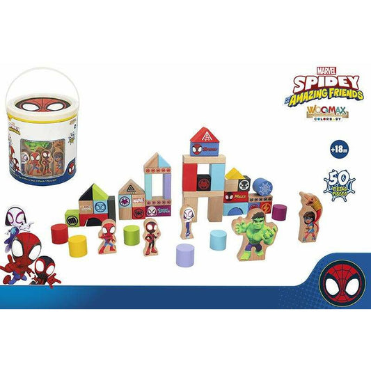 Puzzle pentru Copii din Lemn Spidey Amazing Friends - Jucarii si jocuri, Puzzle-uri și puzzle-uri