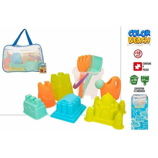 Set de jucării de plajă Colorbaby Ø 18 cm - Jucarii si jocuri, În aer liber și sport