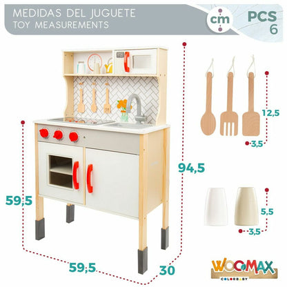 Bucătărie de Jucărie Woomax - Jucarii si jocuri, Imitații de jocuri