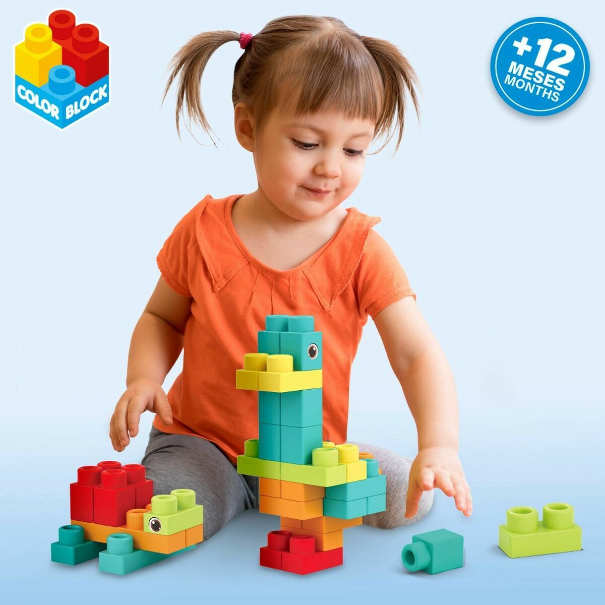 Set de Construcție Color Block - Jucarii si jocuri, Puzzle-uri și puzzle-uri