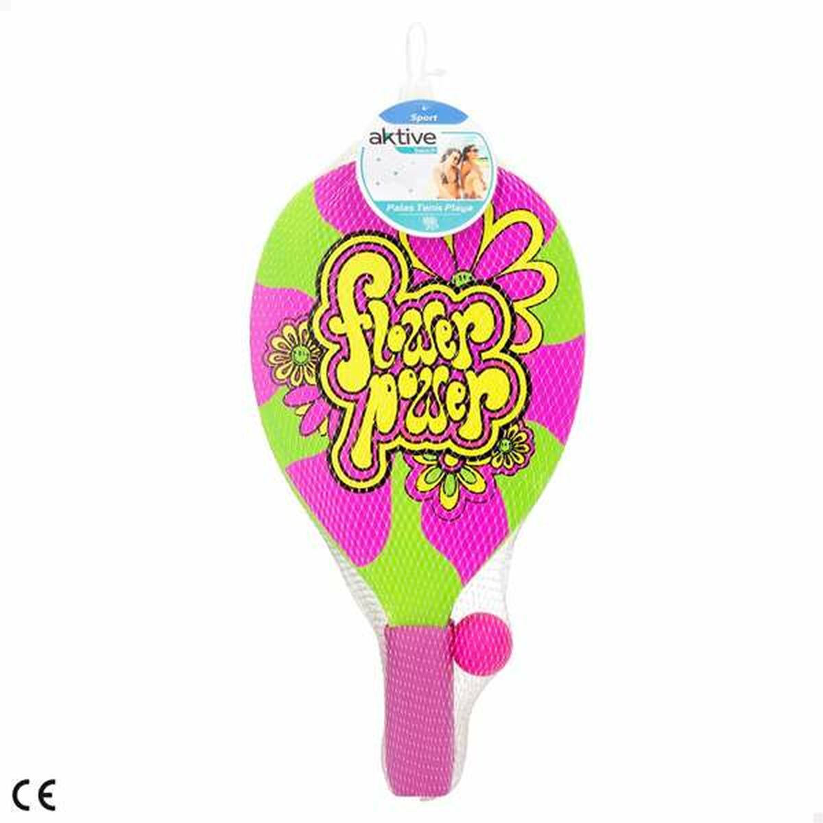 Palete de Plajă cu Minge Colorbaby 40 x 0,8 x 21 cm - Jucarii si jocuri, În aer liber și sport