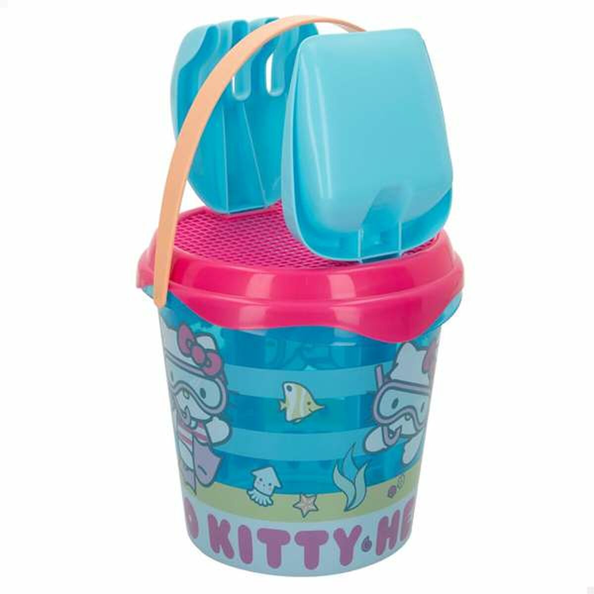 Găleată de plajă Aktive Hello Kitty 18 cm - Jucarii si jocuri, În aer liber și sport