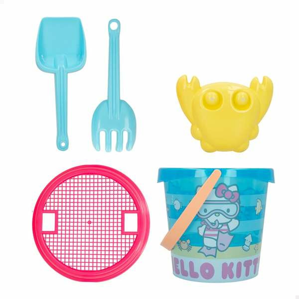 Găleată de plajă Aktive Hello Kitty 18 cm - Jucarii si jocuri, În aer liber și sport