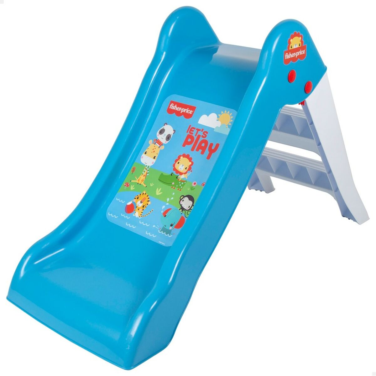 Tobogan Fisher Price Albastru - Jucarii si jocuri, În aer liber și sport