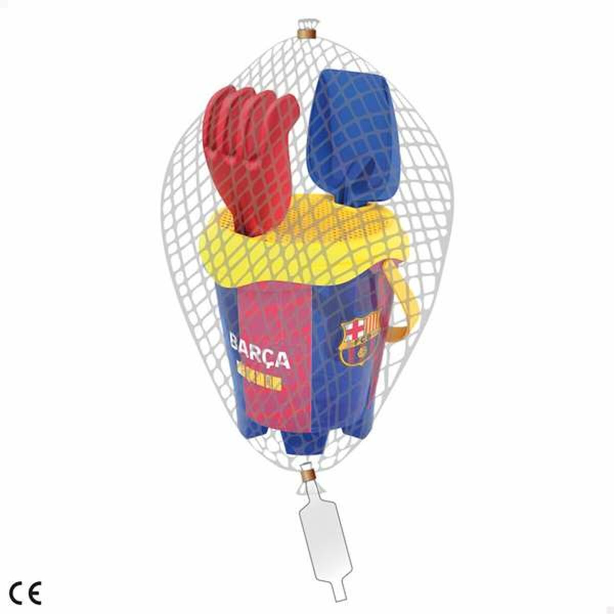 Set de jucării de plajă F.C. Barcelona 18 cm - Jucarii si jocuri, În aer liber și sport