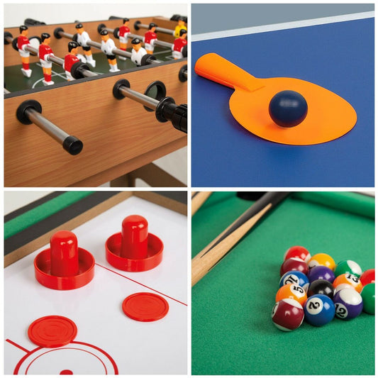 Masă cu mai multe jocuri CB Games 81 x 27 x 43 cm 4-ia-1 - Jucarii si jocuri, Jocuri și accesorii