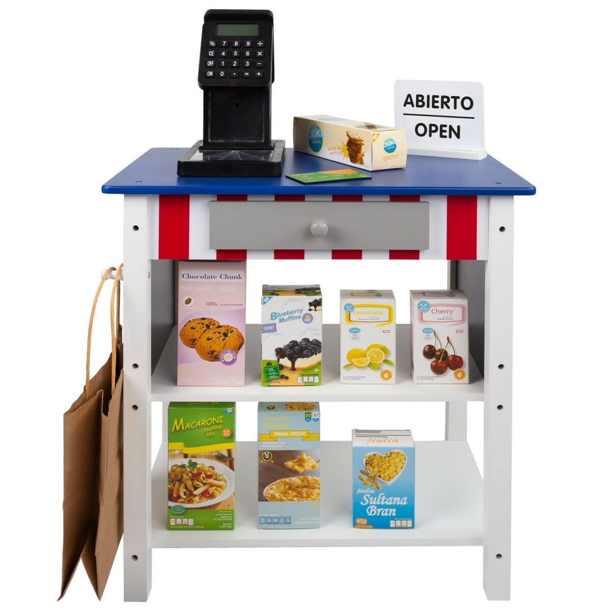 Supermarket de jucării Woomax 28 Piese 48 x 70 x 30 cm - Jucarii si jocuri, Imitații de jocuri