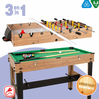 Masă cu mai multe jocuri CB Games 107 x 88 x 58 cm 3 în 1 - Jucarii si jocuri, Jocuri și accesorii