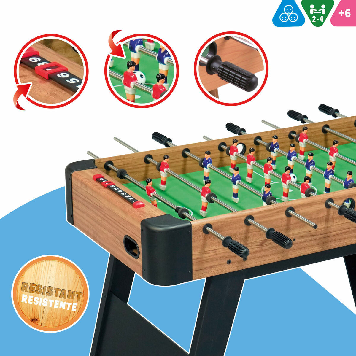 Joc de Fotbal CB Games 121 x 81 x 61 cm - Jucarii si jocuri, Jocuri și accesorii