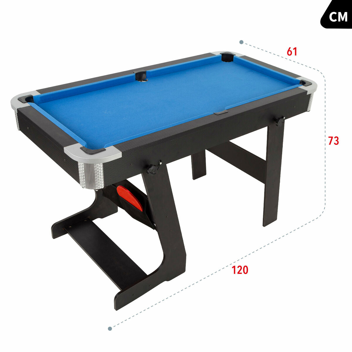 Masă de biliard Colorbaby 120 x 73 x 61 cm - Jucarii si jocuri, Jocuri și accesorii