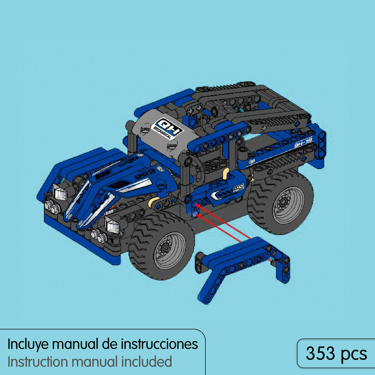 Set de Construcție IM Master 353 Piese - Jucarii si jocuri