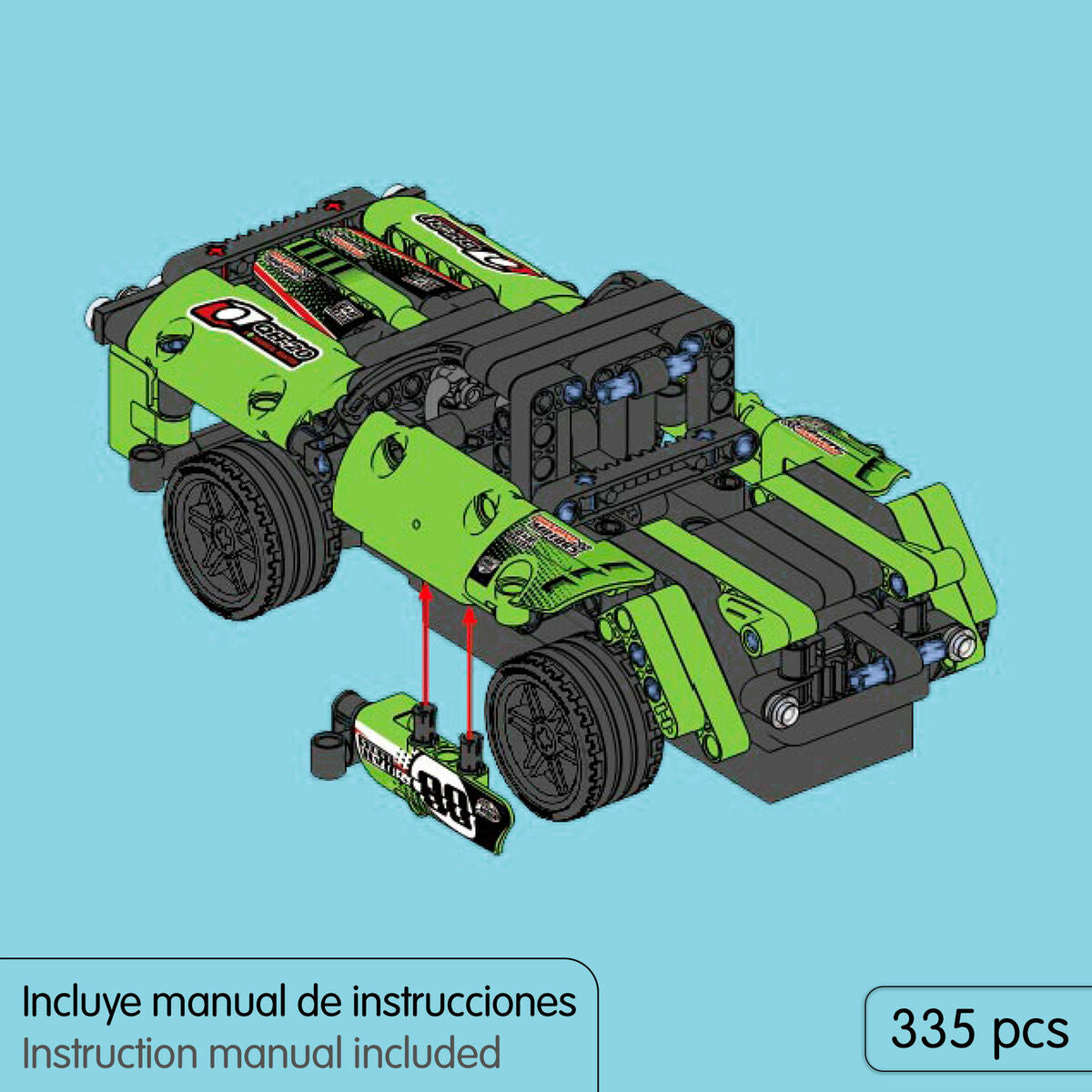 Set de Construcție IM Master 335 Piese - Jucarii si jocuri