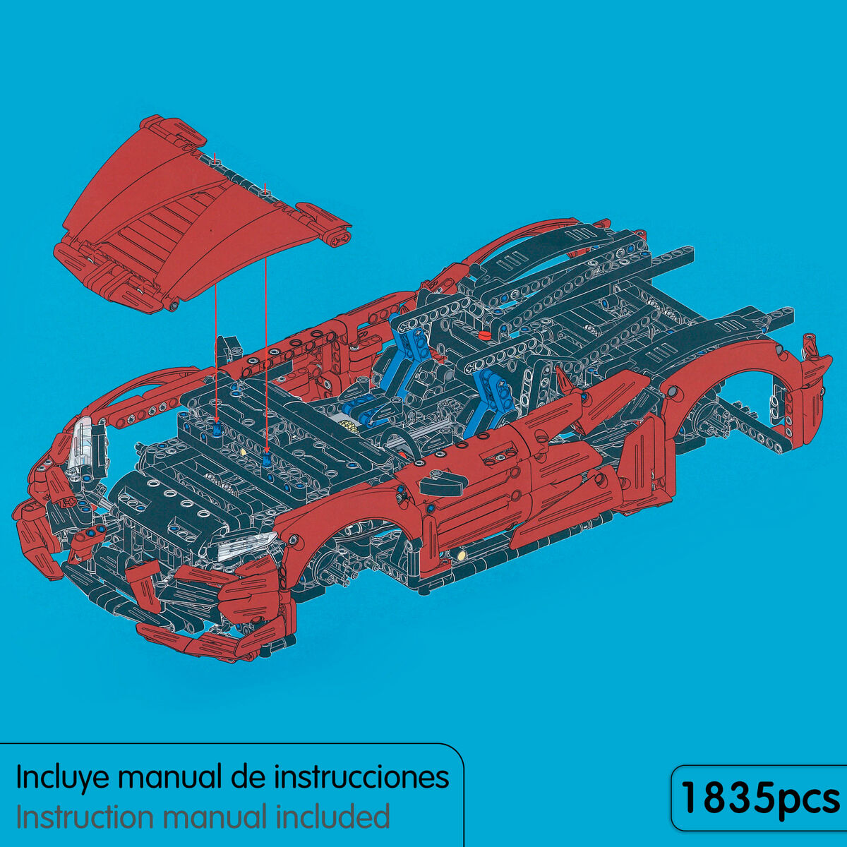 Set de Construcție IM Master 1835 Piese - Jucarii si jocuri
