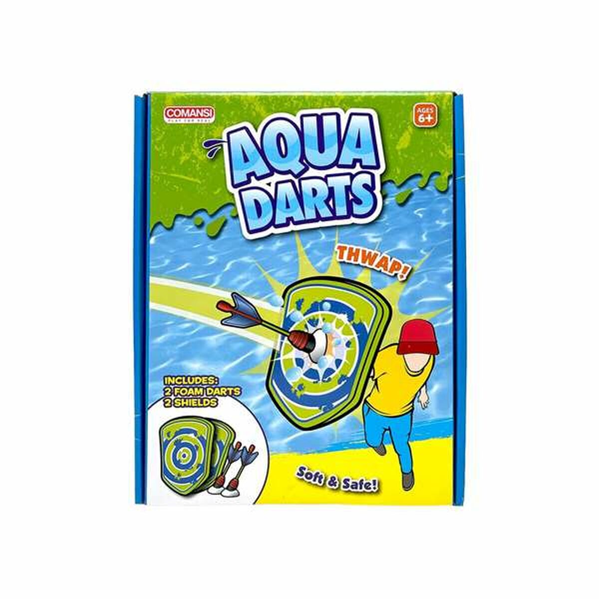 Darts cu Velcro și Minge Comansi - Jucarii si jocuri, În aer liber și sport