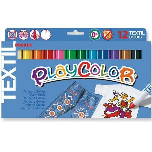 Tempera Playcolor Solid Multicolor - Birou și papetărie, Arte și Meserii