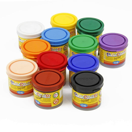 Tempera Playcolor 12 Piese 40 ml Multicolor - Birou și papetărie, Arte și Meserii