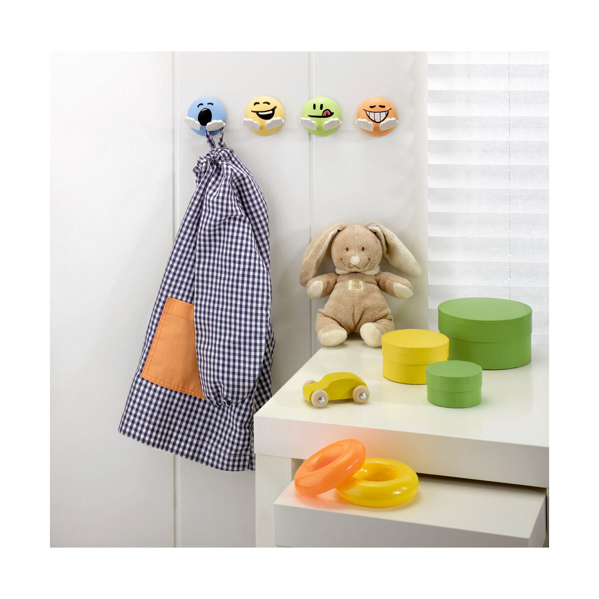Cârlig pentru agățat Inofix Roz Infantil Prosoape - Acasă și bucătărie, Baie