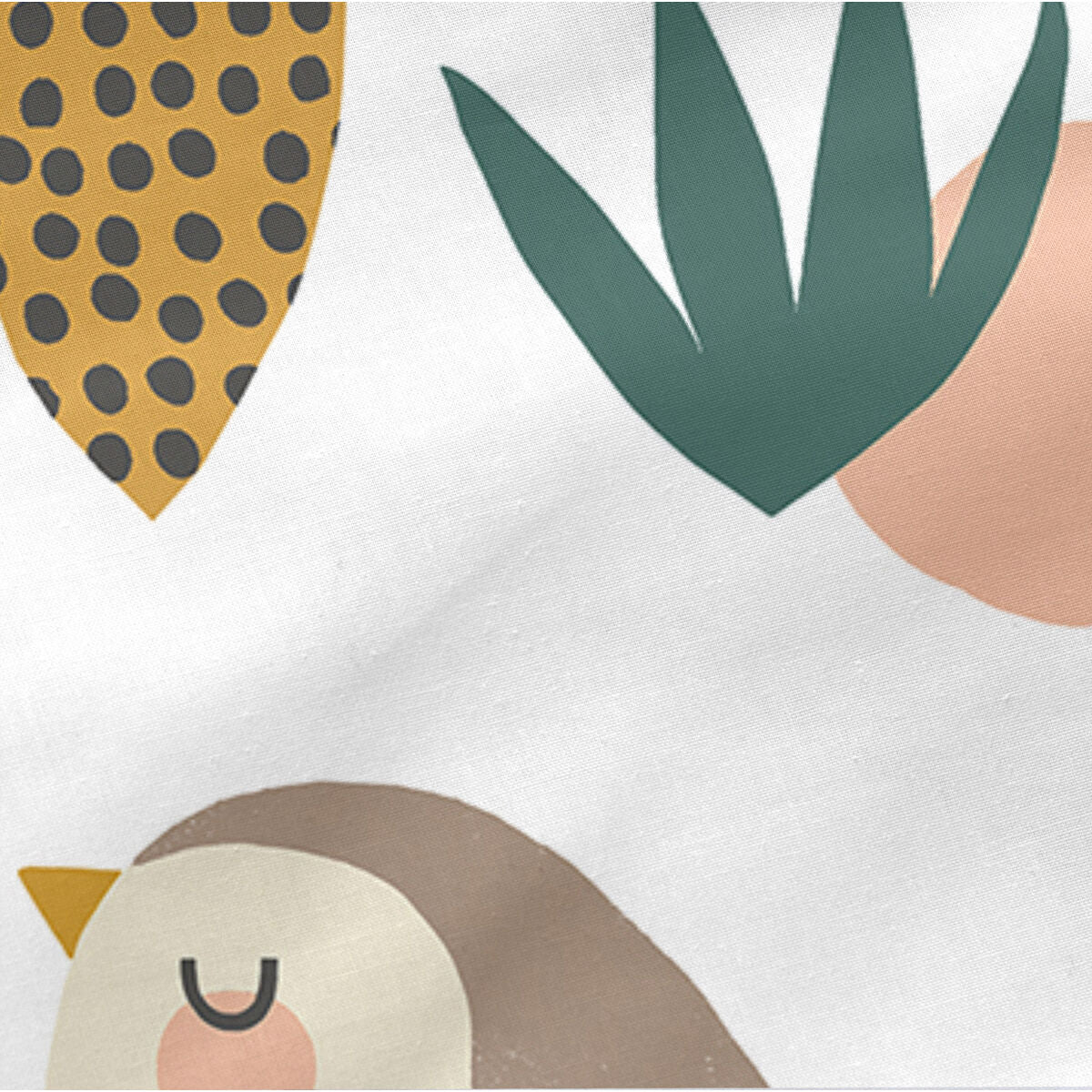 Pilotă cu umplutură HappyFriday Moshi Moshi Harvestwood Multicolor 105 x 200 cm - Acasă și bucătărie, Textile de uz casnic