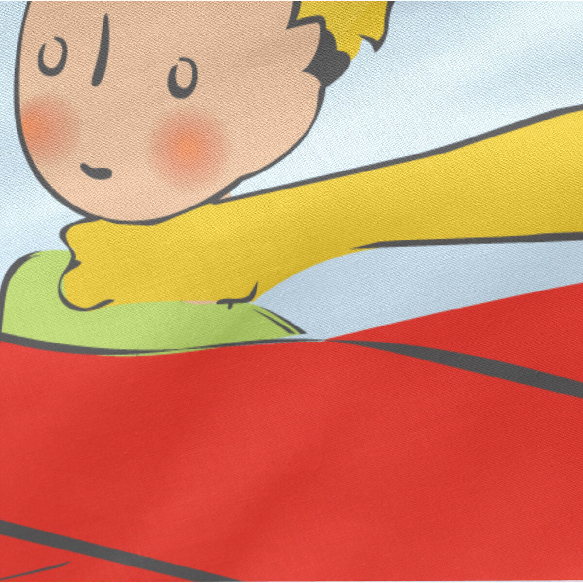 Pilotă cu umplutură HappyFriday Le Petit Prince Son Avion Multicolor 105 x 200 cm - Acasă și bucătărie, Textile de uz casnic