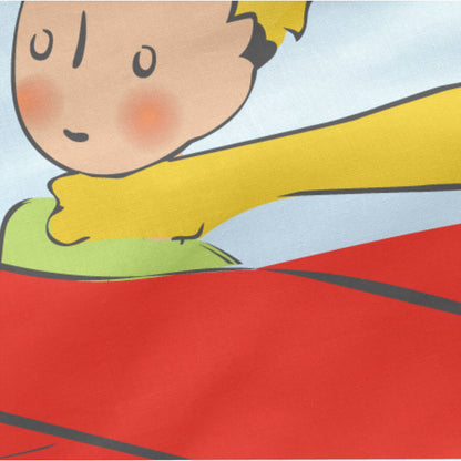 Pilotă cu umplutură HappyFriday Le Petit Prince Son Avion Multicolor 105 x 200 cm - Acasă și bucătărie, Textile de uz casnic