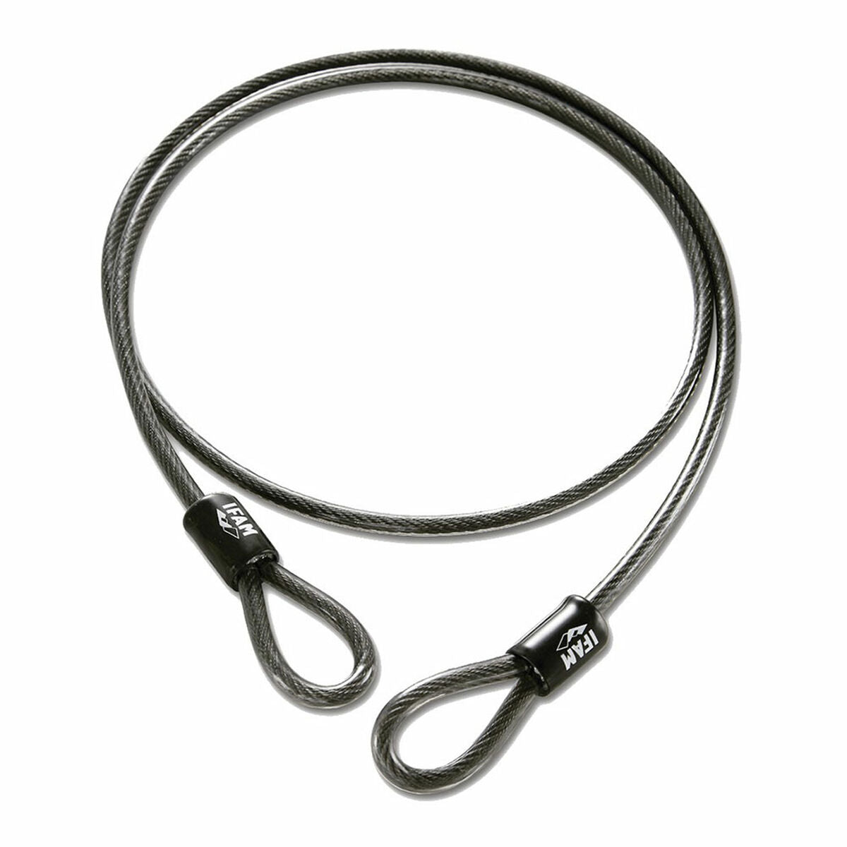 Cablu cu lacăt IFAM Negru Ø 12 mm - Sport și în aer liber, Ciclism
