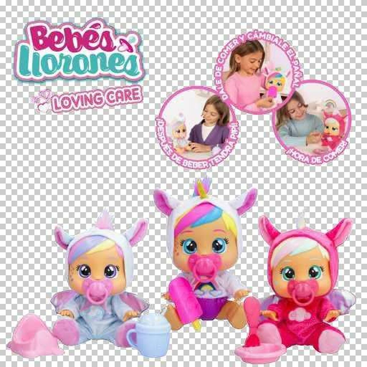 Păpușă bebeluș IMC Toys 31 cm 26 cm - Jucarii si jocuri, Păpuși și accesorii