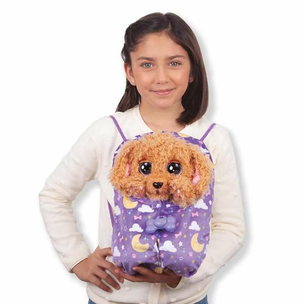 Jucărie de Pluș cu Sunet IMC Toys Baby Paw 20 x 29 x 13 cm Multicolor - Jucarii si jocuri, Jucării de pluș