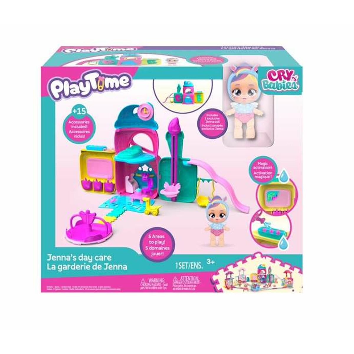 Playset Cry Babies 31 x 22,2 x 58,3 cm - Jucarii si jocuri, Păpuși și figurine