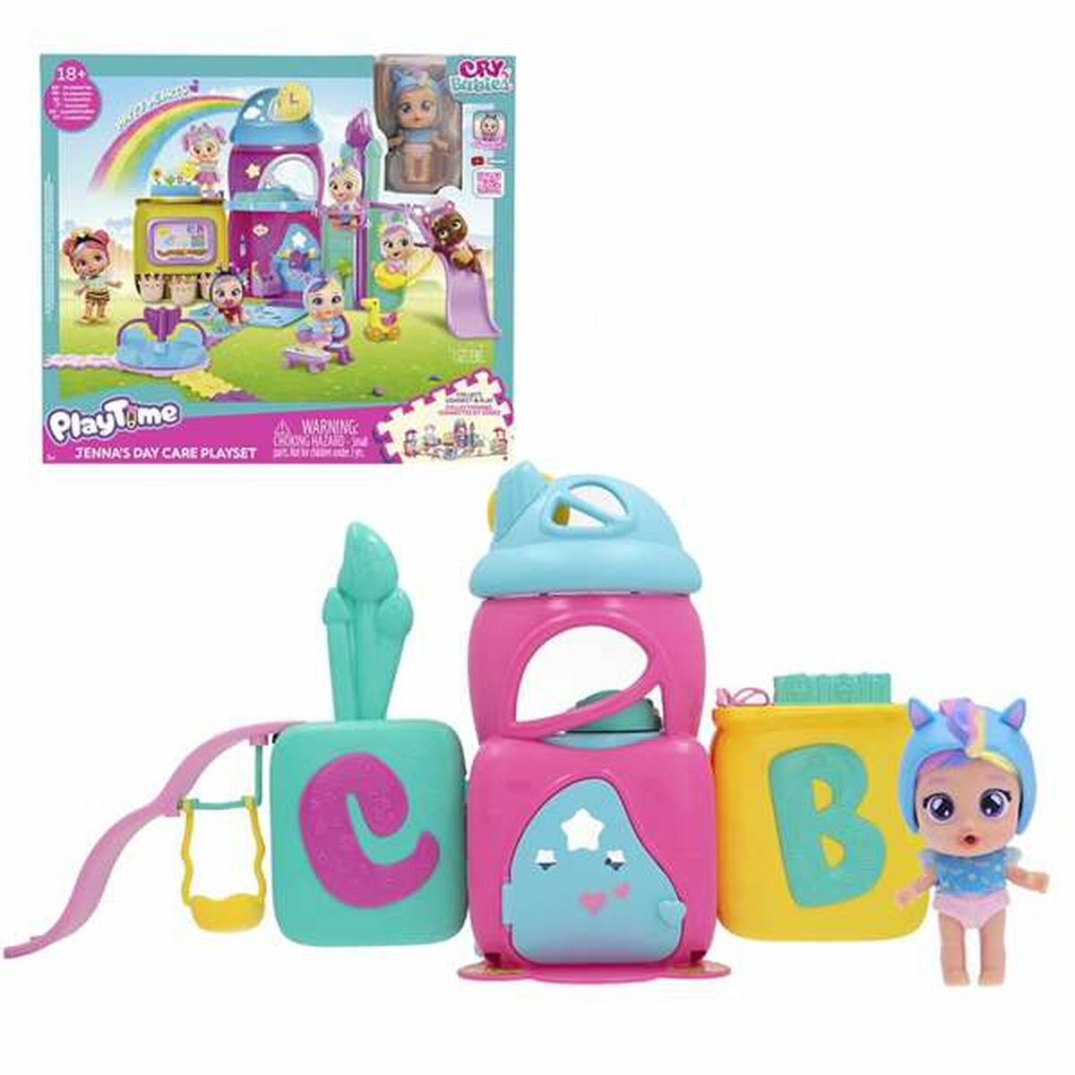 Playset Cry Babies 31 x 22,2 x 58,3 cm - Jucarii si jocuri, Păpuși și figurine