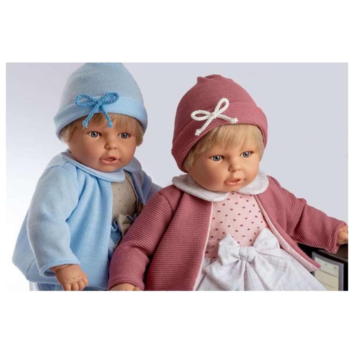 Păpușă Bebe Berjuan Haine Albastru (60 cm) - Jucarii si jocuri, Păpuși și accesorii