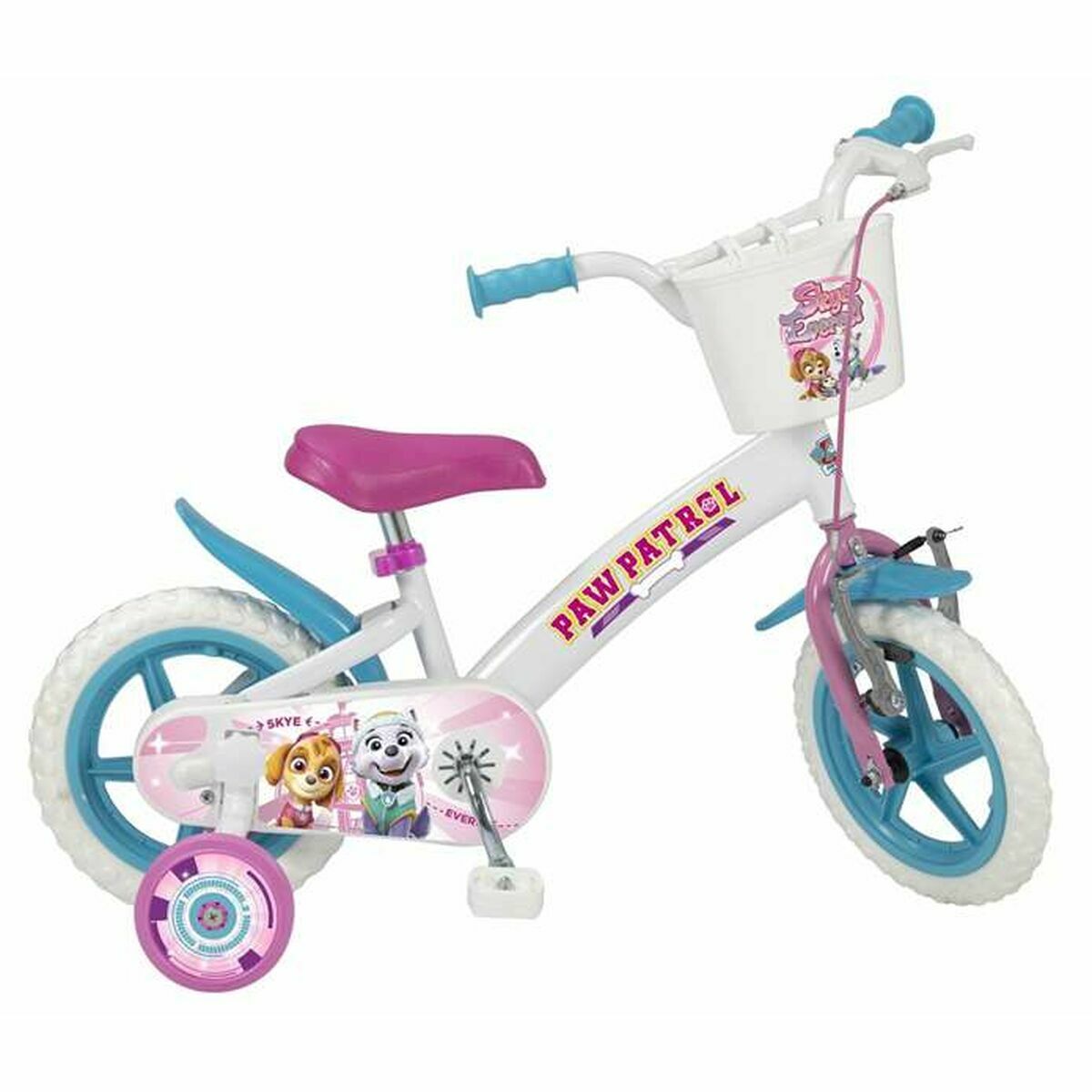 Bicicletă PAW PATROL Toimsa TOI1181 Alb 12" - Sport și în aer liber, Ciclism