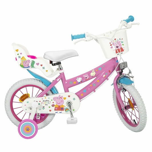 Bicicletă pentru copii Peppa Pig Toimsa 1495 14" Roz Multicolor - Sport și în aer liber, Ciclism