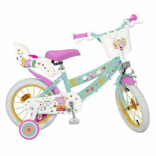 Bicicletă Toimsa Peppa Pig 14" 4-6 ani - Sport și în aer liber, Ciclism