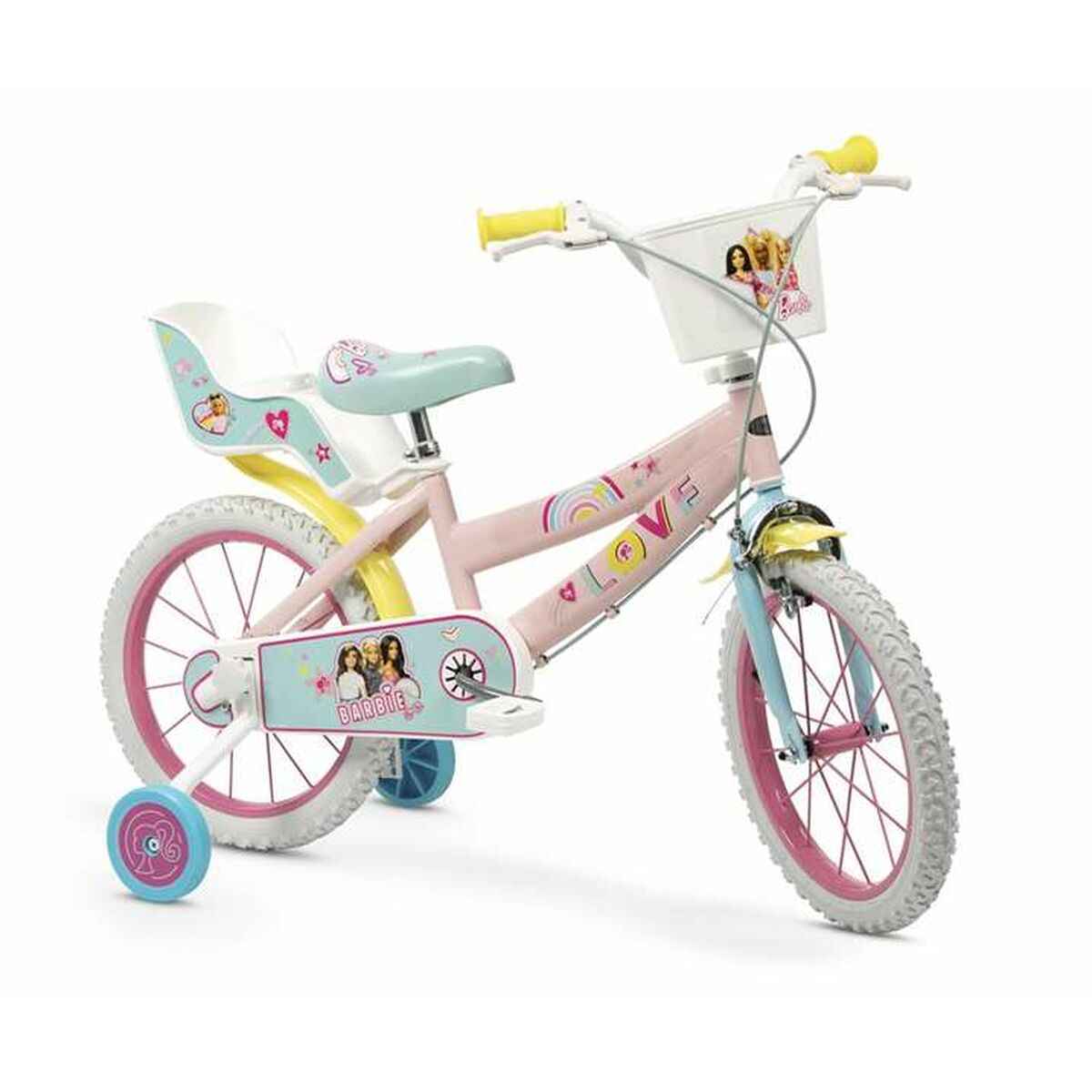 Bicicletă pentru copii Toimsa 1665 Roz 16" - Sport și în aer liber, Ciclism