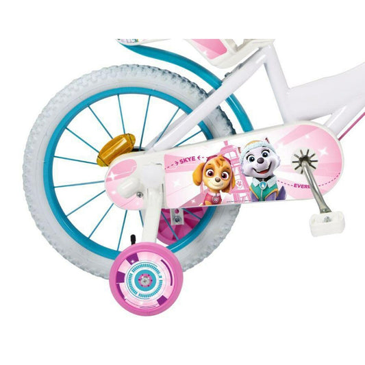 Bicicletă pentru copii PAW PATROL Toimsa TOI1681 16" Alb Multicolor - Sport și în aer liber, Ciclism