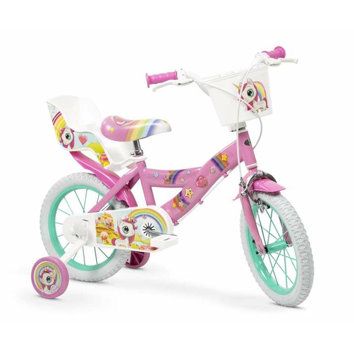 Bicicletă pentru copii Toimsa 14" Unicorn - Sport și în aer liber, Ciclism