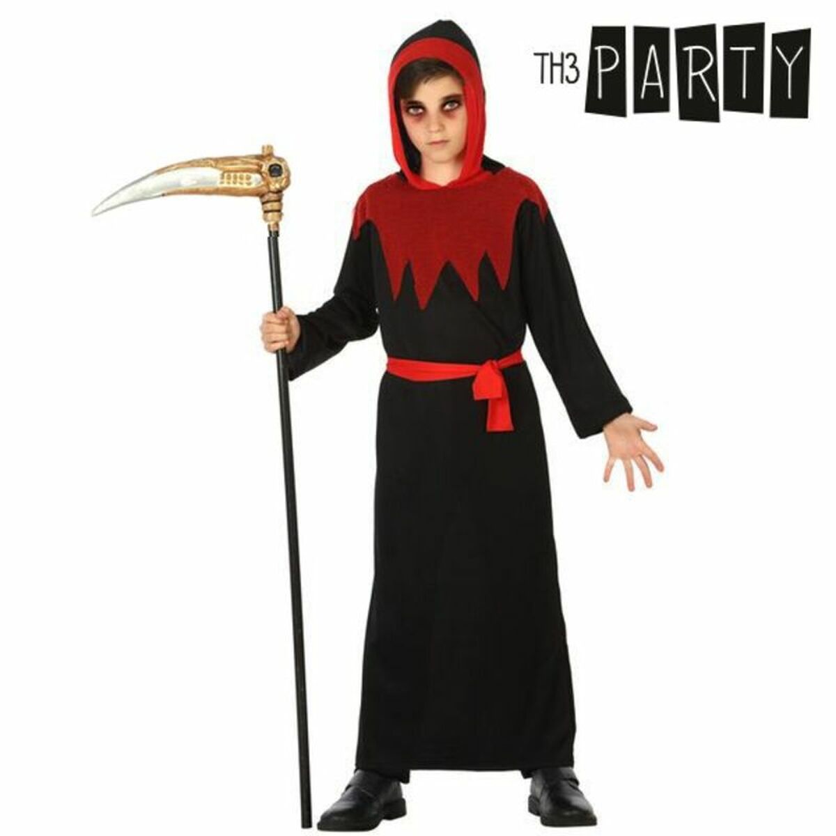 Costum Deghizare pentru Copii Th3 Party Negru 10-12 Ani 7-9 Ani (2 Piese) - Jucarii si jocuri, Costume și accesorii